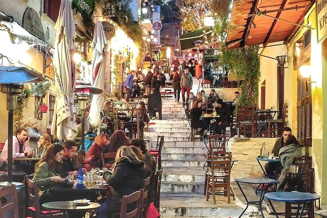Athens at Night Small-Group Walking Tour with Dinner - Plaka and the oldest house in Athens
