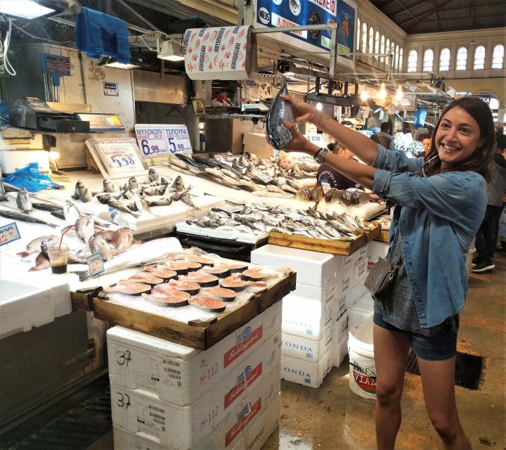 Athens: Authentic Greek Food Walking Tour - Evripidou finishes with meze, drinks, and dessert