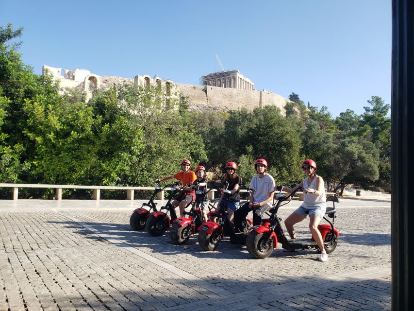 Athens: Award-Winning Acropolis Guided e-Scooter Tour - Why an e-scooter works well around the Acropolis