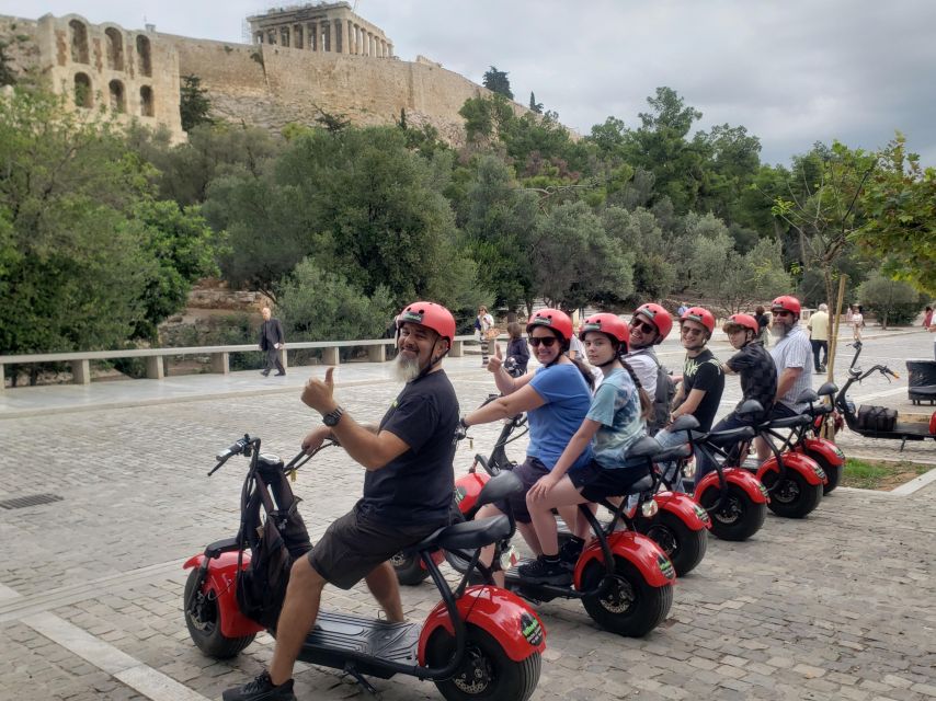 Athens: Award-Winning Acropolis Guided e-Scooter Tour - Areopagus Hill, Pnyx, and the birthplace of democracy