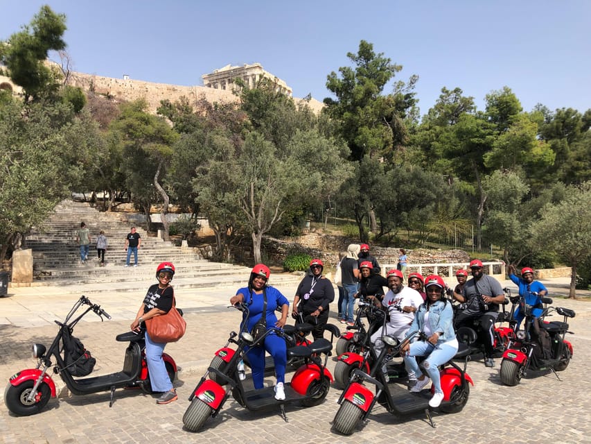 Athens: Award-Winning Acropolis Guided e-Scooter Tour - Thissio, Agia Marina, and the Temple of Hephaestus