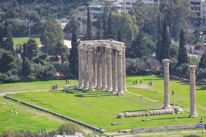 Athens Best All Inclusive Half Day Private Tour 2026 - The Panathenaic Stadium is made of marble