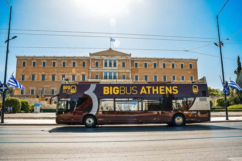 Athens: Big Bus Hop-on, Hop-off Tour by Open-Top Bus - Key points to know before you board