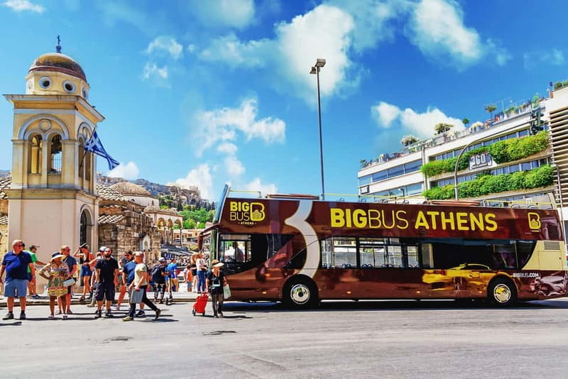 Athens: Big Bus Hop-on, Hop-off Tour by Open-Top Bus - The green Riviera route reaches beaches, marinas, and Vouliagmeni