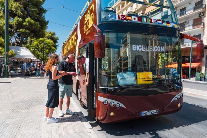 Athens: Big Bus Hop-on, Hop-off Tour by Open-Top Bus - How the 48 or 72 hours work in practice
