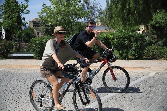 Athens Bike Tour - The unnamed church and Acropolis-facing architecture