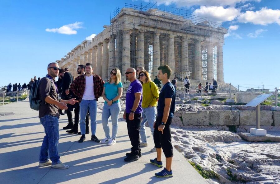 Athens: Bike Tour with Acropolis & Parthenon Visit - Athena Nike, the Erechtheion, and the Parthenon