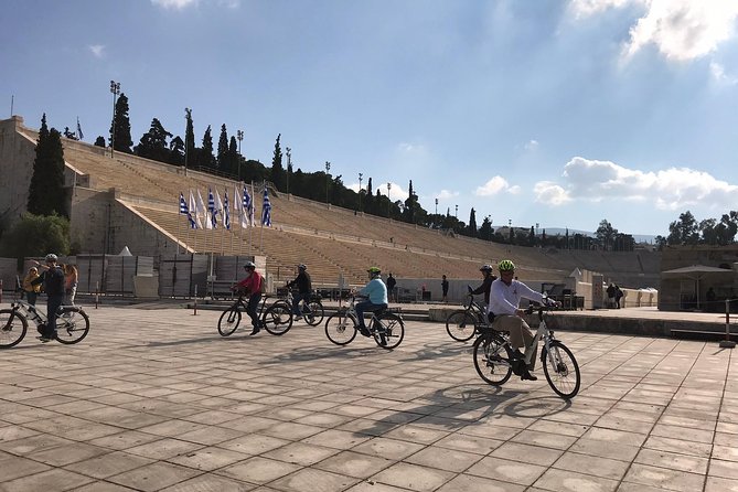Athens by E-Bike: Monuments, Food & Transfers (Cruise Tour) - The National Garden and Hadrian’s Arch
