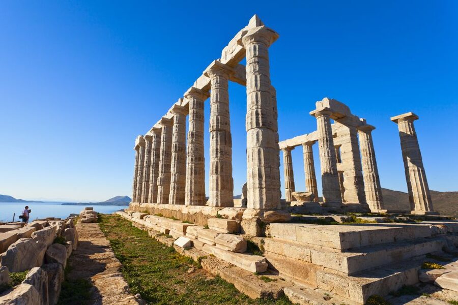Athens: Cape Sounion Afternoon Tour - Arriving at Poseidon’s temple