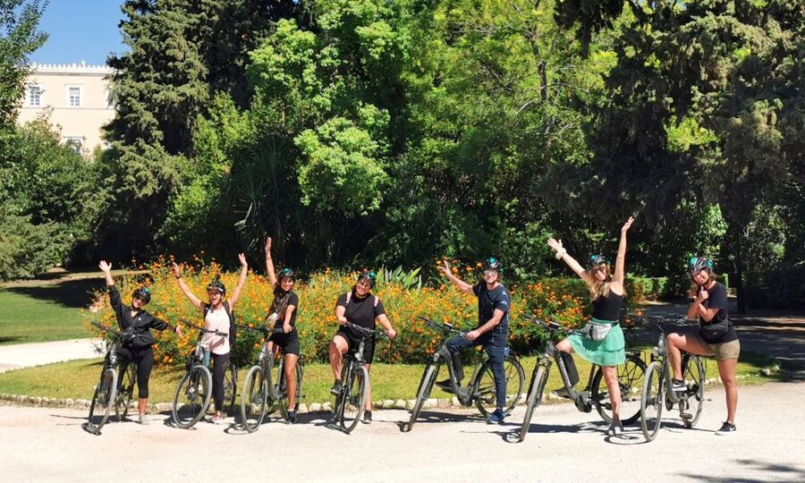Athens: City Highlights Bike tour - What the guide adds to the ride