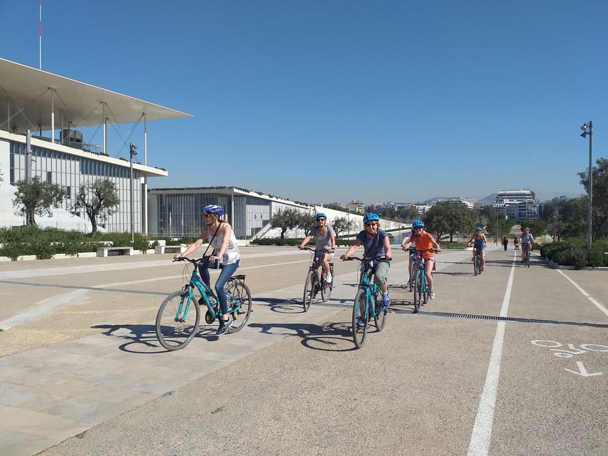 Athens: City & Sea Bike Tour - Kalamaki Beach and the pastry stop