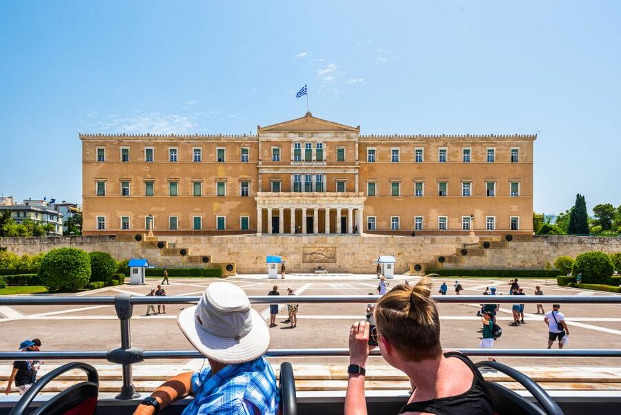 Athens: City Sightseeing Hop-On Hop-Off Bus Tour - Start at Syntagma Square for the clearest overview