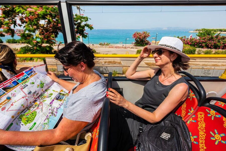 Athens: City Sightseeing Hop-On Hop-Off Bus Tour - Piraeus adds a useful port and waterfront circuit