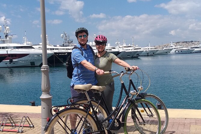 Athens Coastal Bike tour and Swimming Adventure - Arriving at the beach