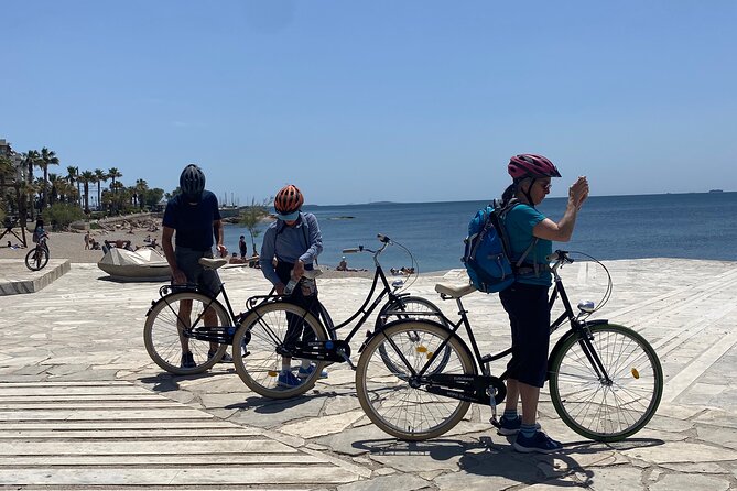 Athens Coastal Bike tour and Swimming Adventure - A Short Stop at Stavros Niarchos Foundation Cultural Center
