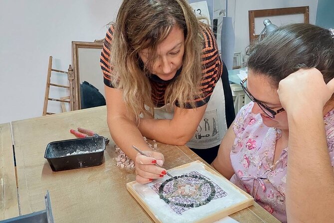 Athens: Create Your Own Mosaic 3h Private Art Class - Marina, Zoe, and the value of individual help