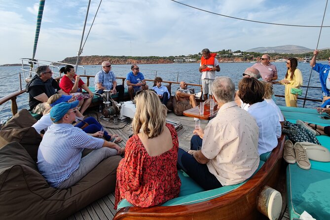 Athens cruise: Agistri, Moni/Metopi, Aegina with lunch & drinks - The return cruise is part of the day, not dead time