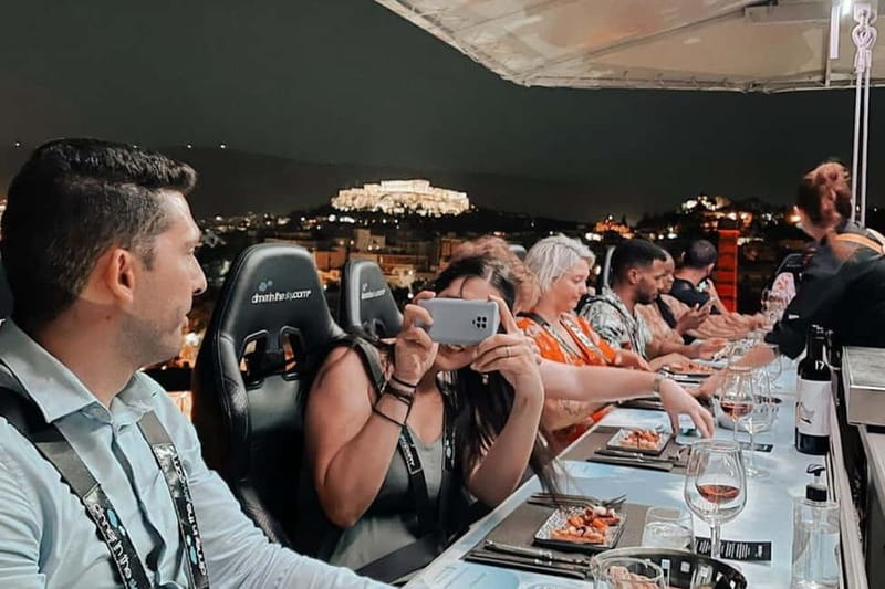 Athens: Dinner in the Sky Experience - Choosing sunset or starlight over Athens