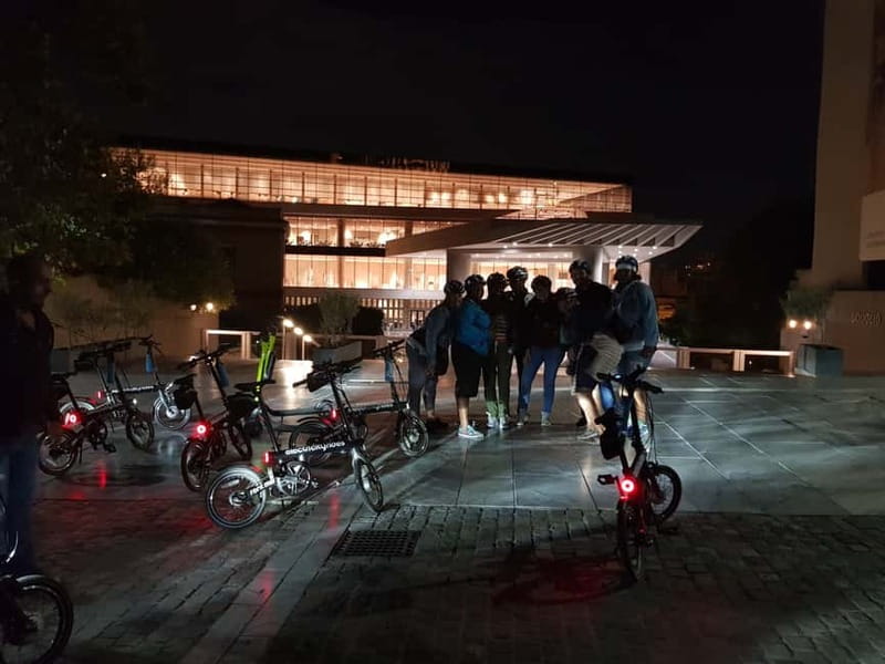 Athens: Discover the City Electric Bike Night Tour - Olympian Zeus and the Acropolis circuit