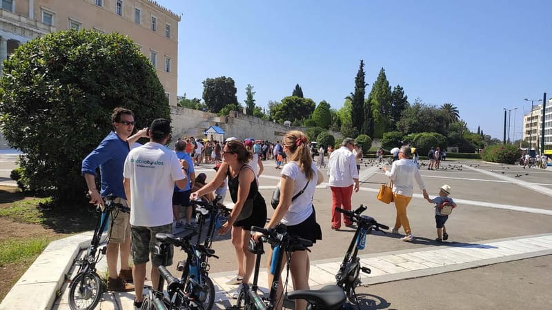 Athens: Discover the City Electric Bike Tour - Neoclassical Athens and the changing of the guards