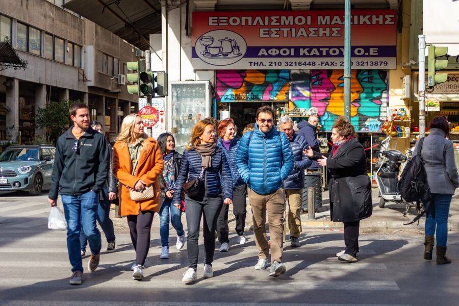 Athens: Food Market Visit and Cooking Class with Wine - How the class feels at the table