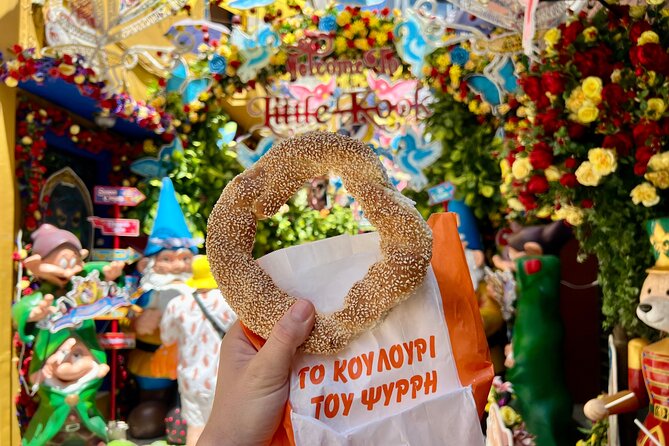 Athens Food Tour with 10+ Tastings of Greek Traditional Dishes - Starting with koulouri and tiropita