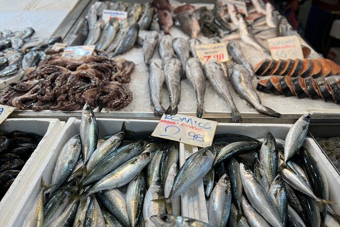 Athens Food Tour with 10+ Tastings of Greek Traditional Dishes - Shopping lanes and Avissinias Square