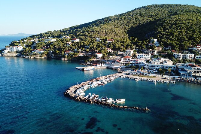Athens: Full-Day Island Hopping Cruise with Lunch and Swimming - The wooden boat ride from Zea Marina