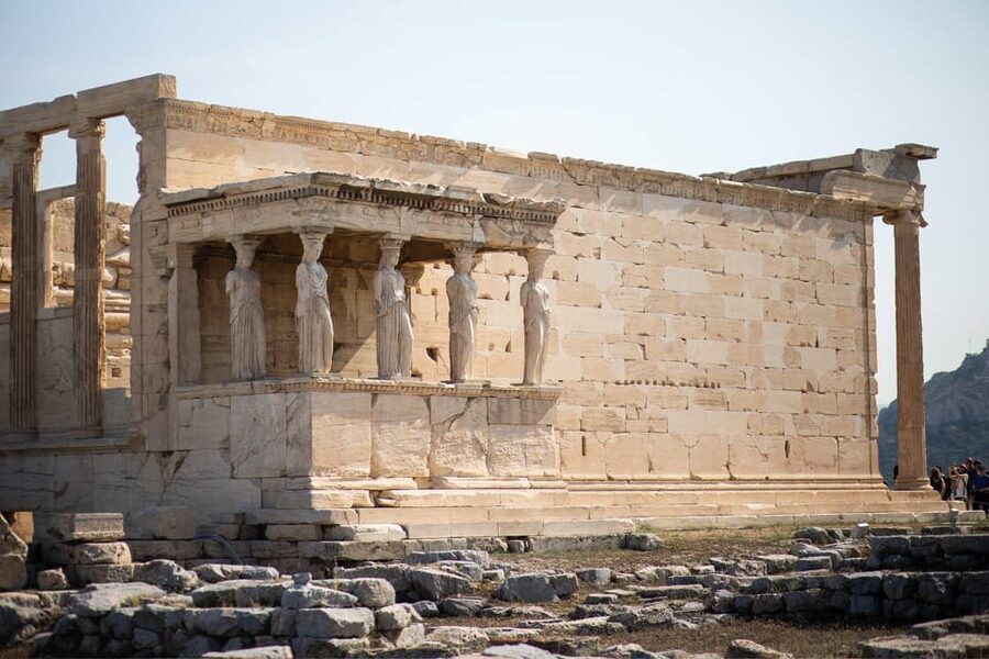 Athens Full Day Tour, Acropolis, Museum & Cape Sounion - The Erechtheion and its Porch of Maidens