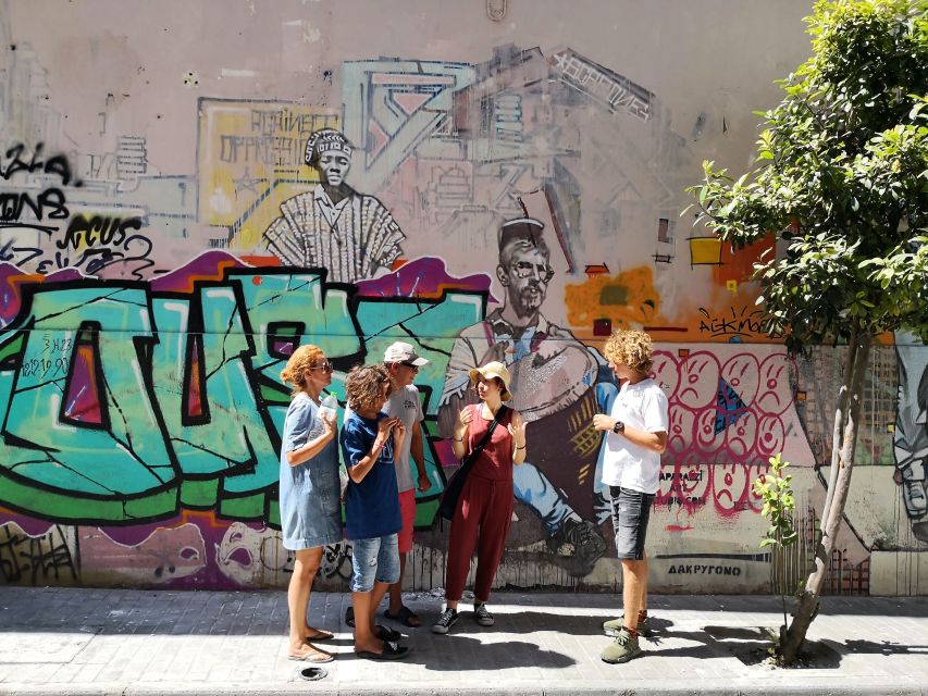 Athens: Guided Urban Street-Art Tour - Platia Iroon and Sarri: small streets, big messages