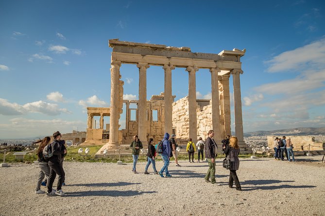Athens Half-Day Sightseeing Tour with Tickets of Acropolis - Walking up to the Acropolis