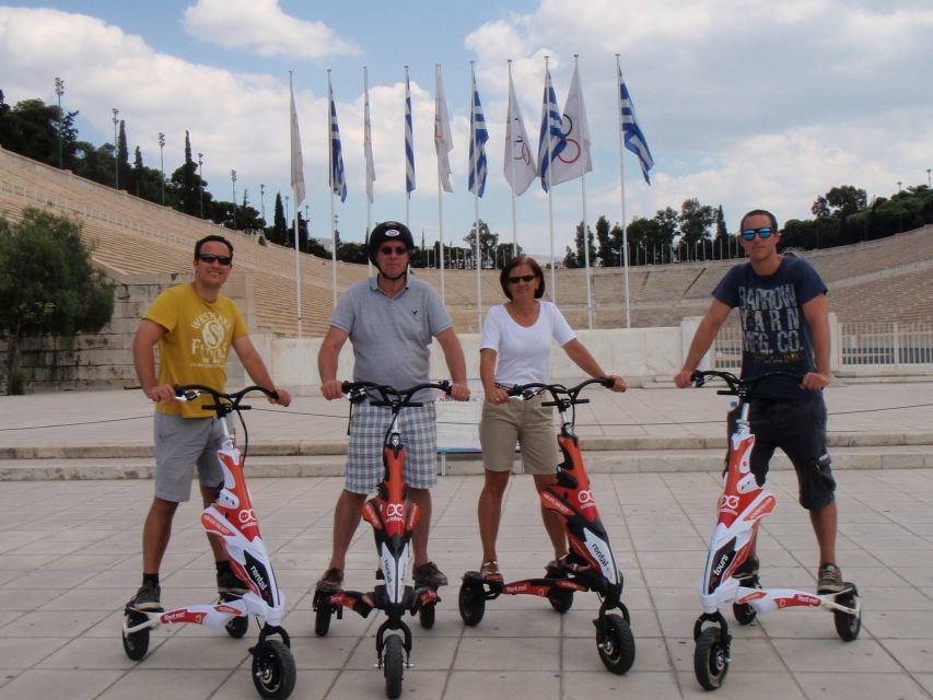 Athens Highlights by Electric Trikke Bike - Ancient Monuments Along the Route