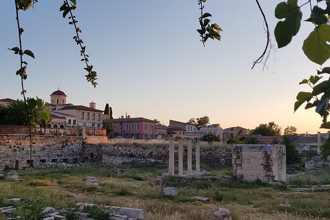 Athens Highlights Evening Tour with Dinner - Small Group Tour - The Roman Agora and the old city streets