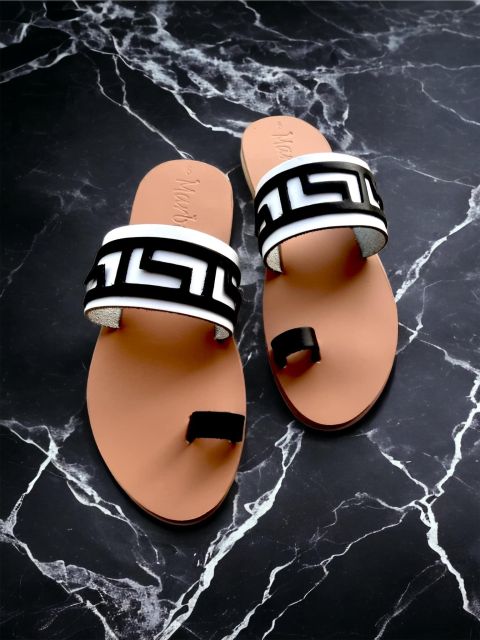 Athens: Make your own Leather Sandals Workshop - The final fitting and your finished pair