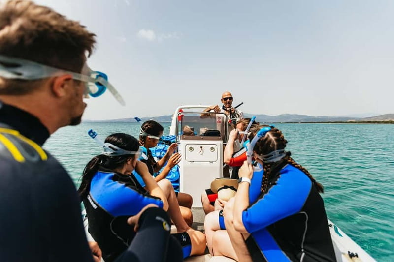 Athens: Marathon Cape and Bay of Schinias Snorkeling Trip - The 20-minute speedboat run to Marathon Cape