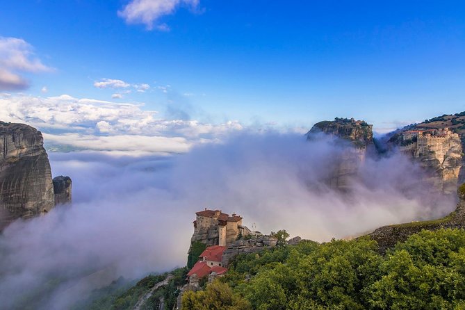 Athens: Meteora Monasteries, Caves & Coastal Stopovers with Lunch - The Badovas caves add a human story