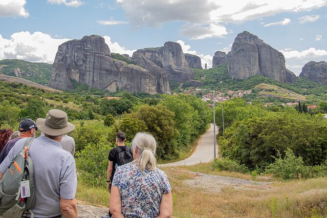Athens: Meteora Monasteries, Caves & Coastal Stopovers with Lunch - The outside views cover the other three monasteries