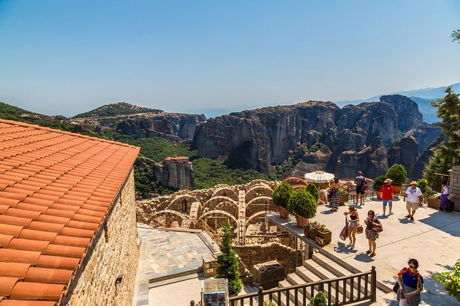 Athens: Meteora Monasteries, Hermit Caves Tour with Pickup - Varlaam Monastery and the work behind the walls