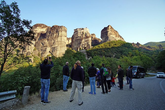 Athens: Meteora Monasteries, Hermit Caves Tour with Pickup - The other three monasteries from the road