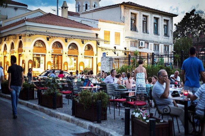 Athens Moonlight Waling Tour with Drinks and Meze Dishes - Agia Irini Church and the final rooftop view
