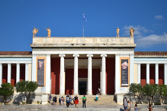Athens National Archaeological Museum E-Ticket with Audio Guide - Getting to Patision 44 and handling the ticket