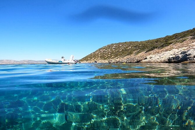 Athens, Nea Makri: Guided Small Group Snorkeling Boat Excursion - Marathon Cape and the first snorkel stop