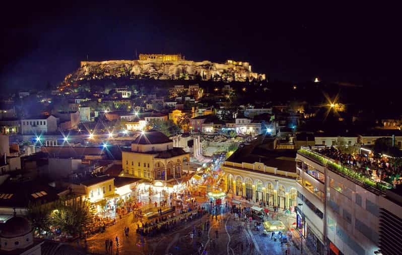 Athens: Night Walking Tour - Agia Dynamis, a tiny church with a curious setting