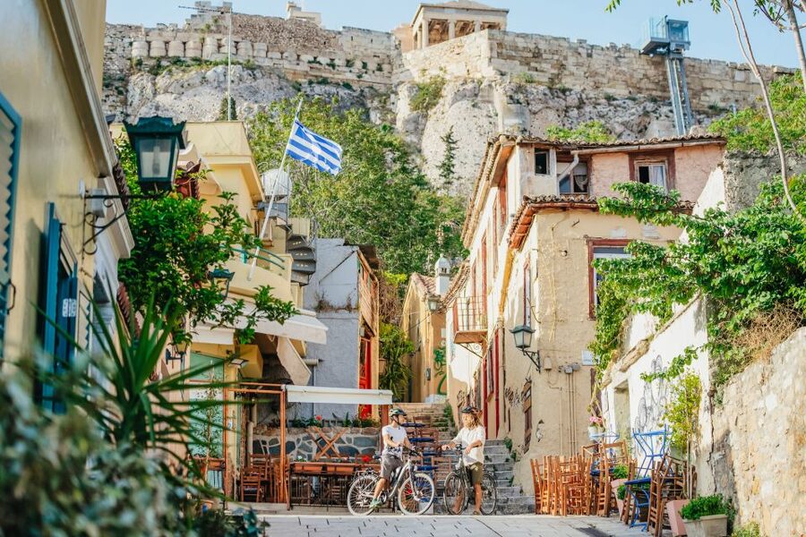 Athens: Old Town Highlights Guided E-Bike Tour - Thission, Kerameikos, and the ancient city