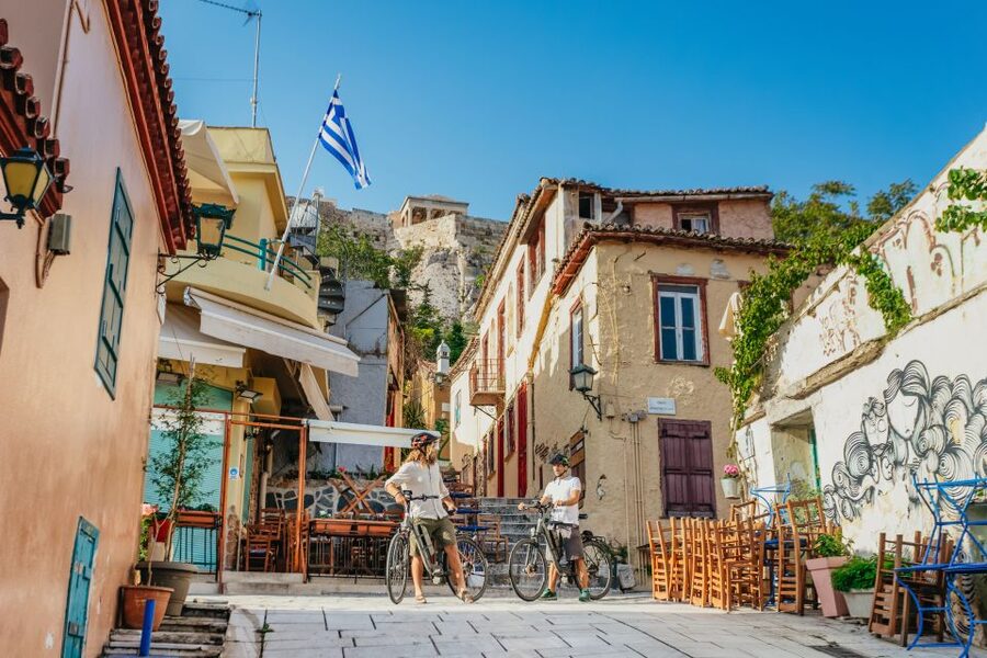 Athens: Old Town Highlights Guided E-Bike Tour - Monastiraki, the Cathedral, and Plaka