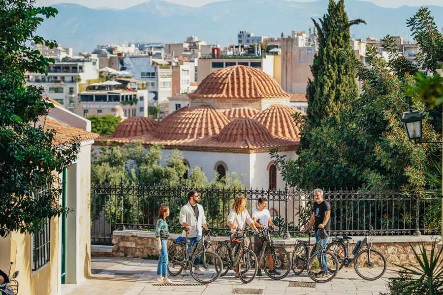 Athens: Old Town Highlights Guided E-Bike Tour - The Panathenaic Stadium and Olympic Athens