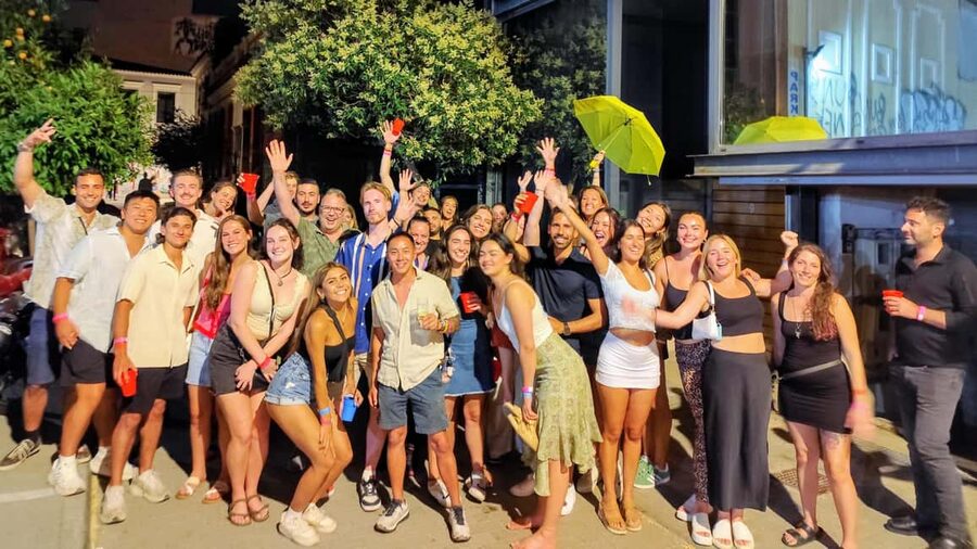 Athens Party Pub Crawl with Unlimited Drinks & Club Access - What this Athens night out is really like