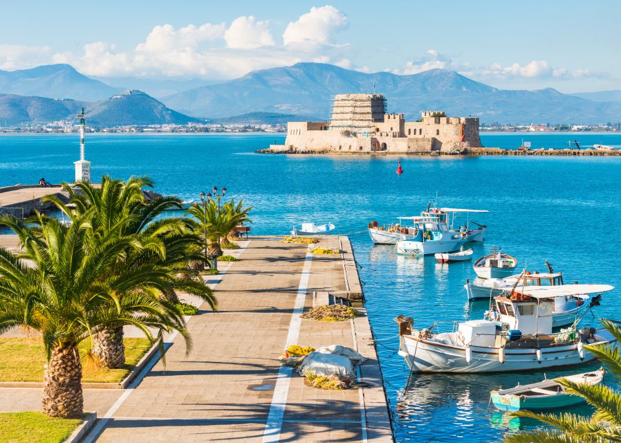 Athens: Peloponnese Highlights Day Trip and V.R. Audio Guide - The Corinth Canal makes a sharp opening stop