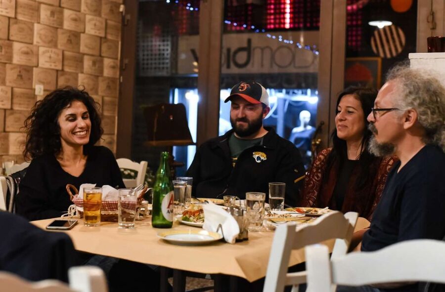 Athens: Premium Food and Wine Tasting Tour in the evening - Olive oil, spreads, and a local liqueur