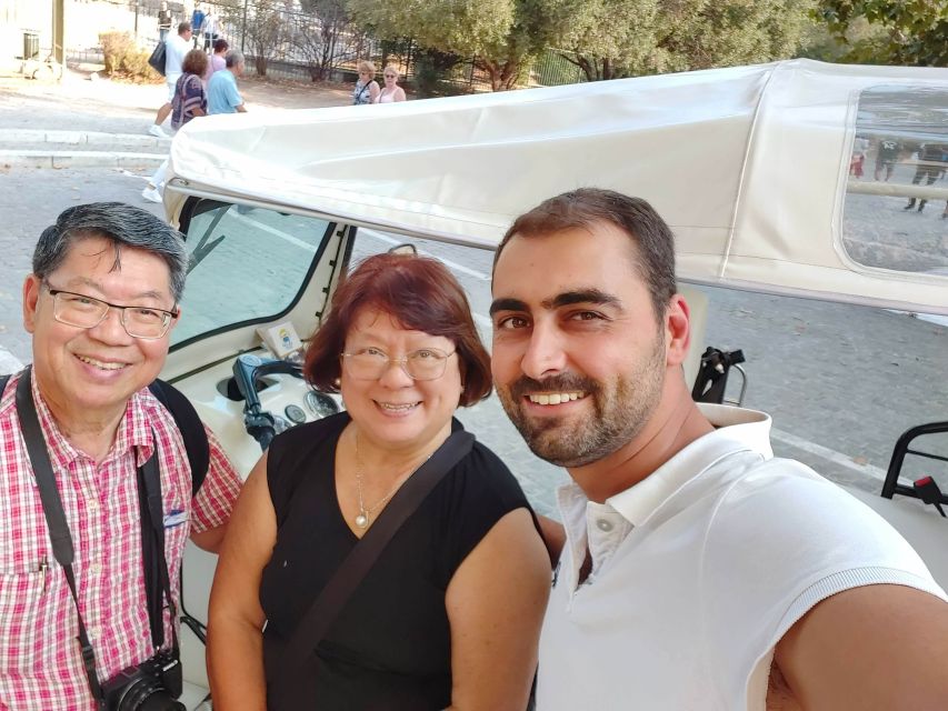 Athens: Private 3-Hour City Tour on Eco-Friendly Tuk Tuk - The Olympic Stadium, Temple of Zeus, and Hadrian’s Arch